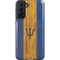 Barbados Flag Dark Wood Galaxy S21 Plus 5G Pro Case